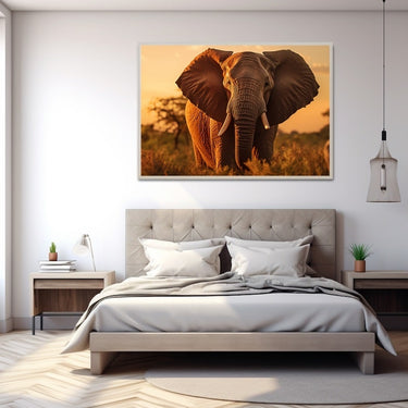 African Elephant Canvas